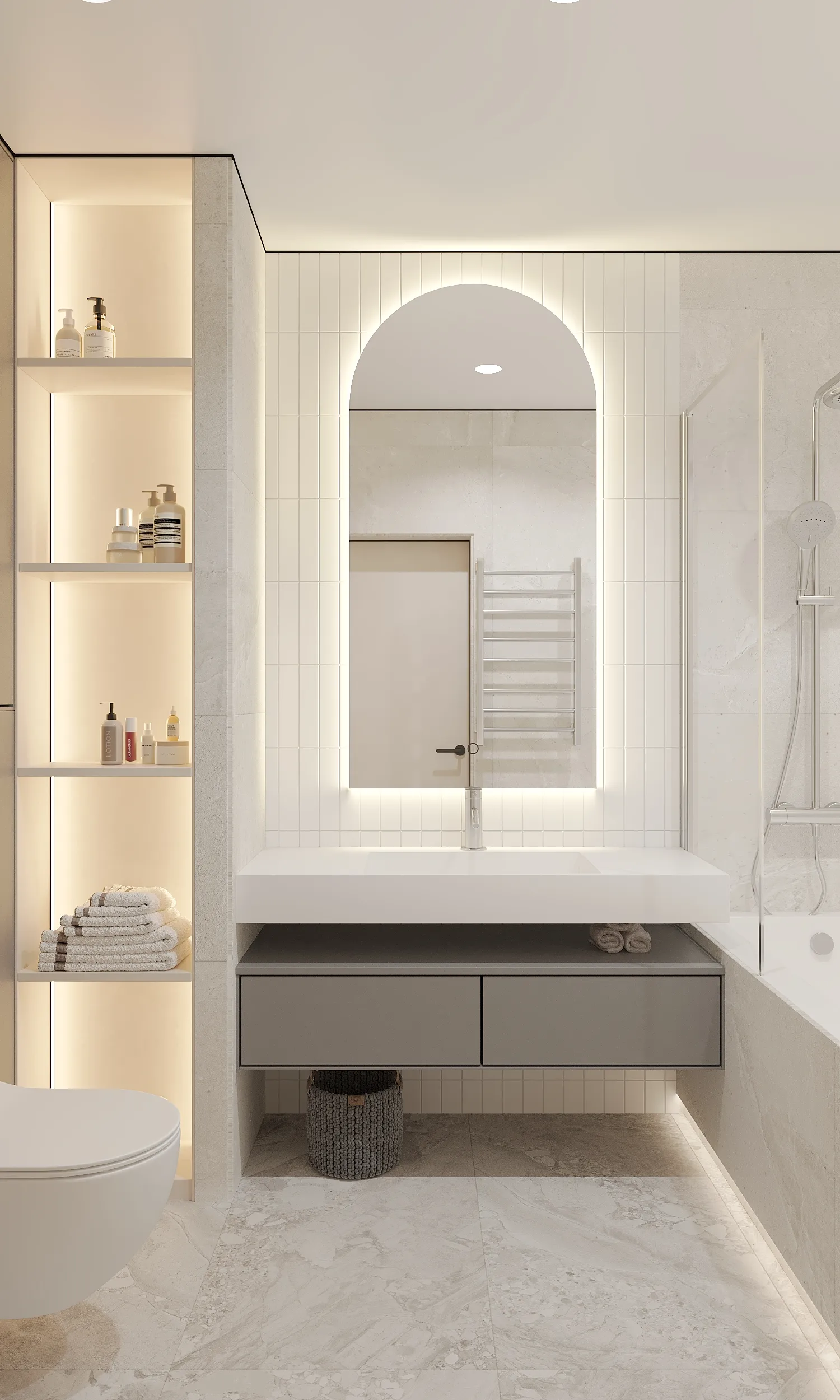 Интерьер ванной