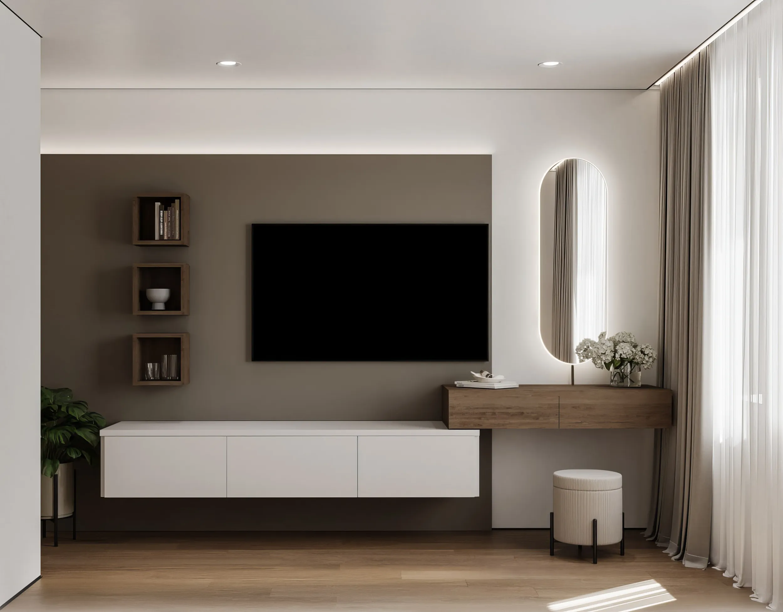 Интерьер гостиной